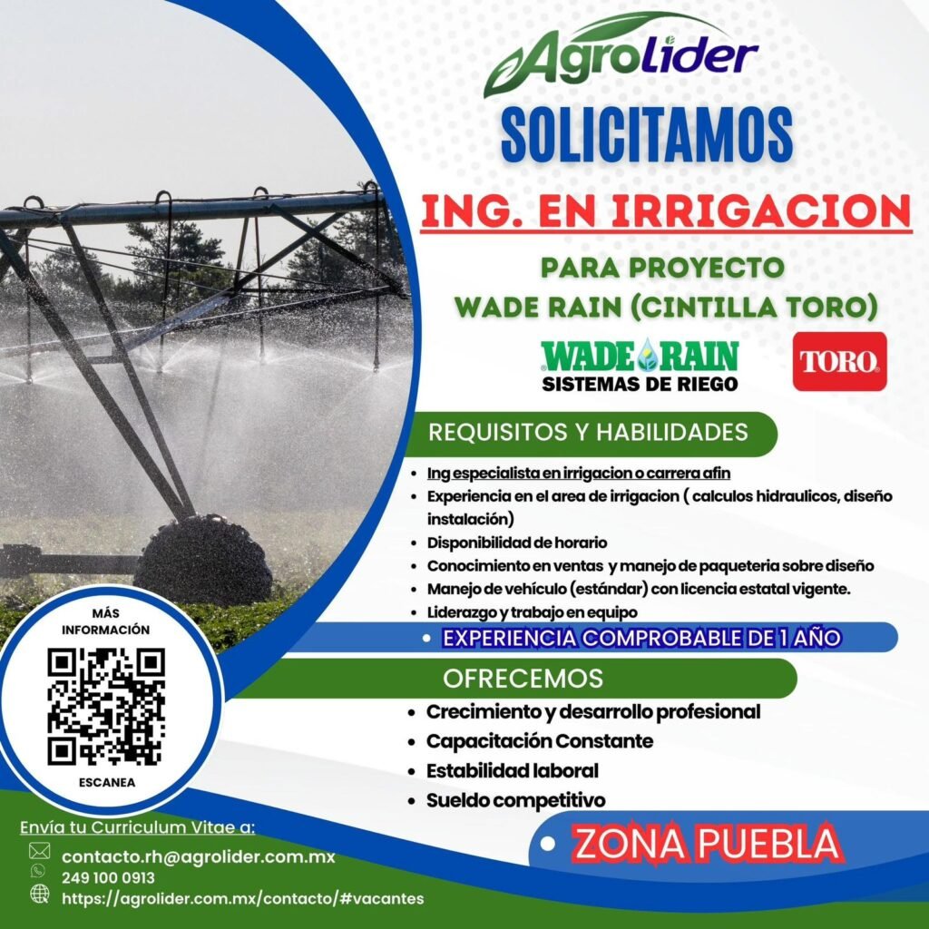 Ing. en Irrigación